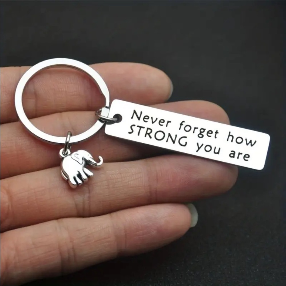 Inspirational Message Keychain - Picture 4 of 8